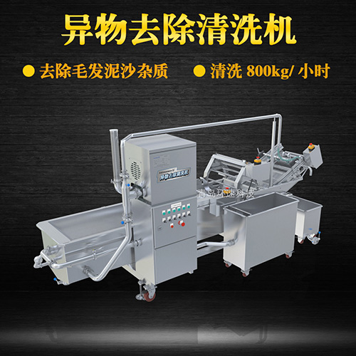 青菜氣泡式清洗機，有效清洗，過濾泥沙